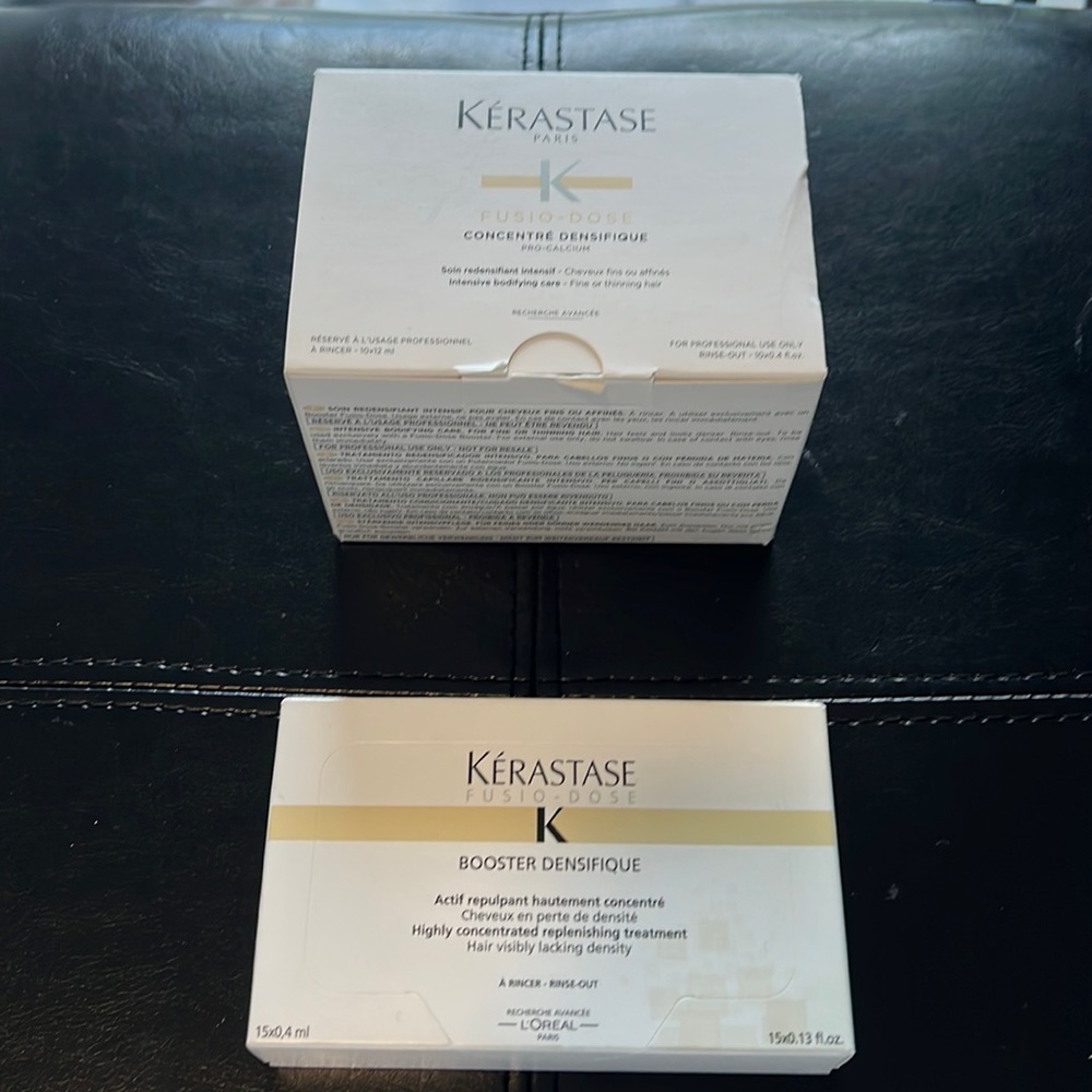 KERASTASE fusio dose densifique concentrate and booster